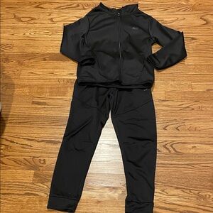 Boys New Balance Black Tracksuit Set